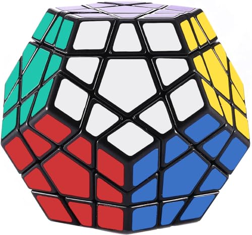Dreampark 3x3 Megaminx Speed Cube Puzzle Toy, Black