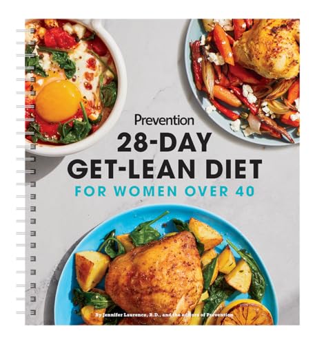 Prevention: 28-Day Get-Lean Diet for Women Over 40. The new planner for daily meal plans, recipes, and more for lasting weight loss after 40!