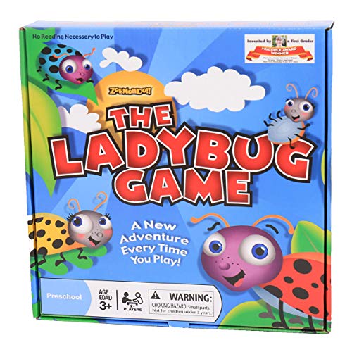 The Lady Bug Game - Award Winning, Kids Board Game – A Super Fun, Educational Game Your Kids Will Love. Easy to Play & Perfect For- Travel, Home, Parties, Gifts Stocking Stuffs