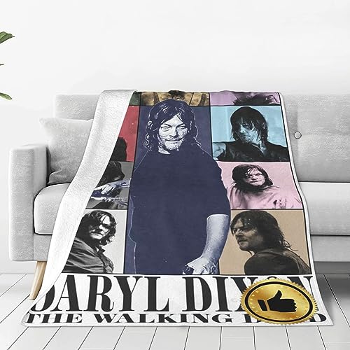 Horror Drama Characters Blanket Soft and Cozy Throw Blanket Lightweight Flannel Throw Blanket for Bed Couch Living Room 01 60'X50'