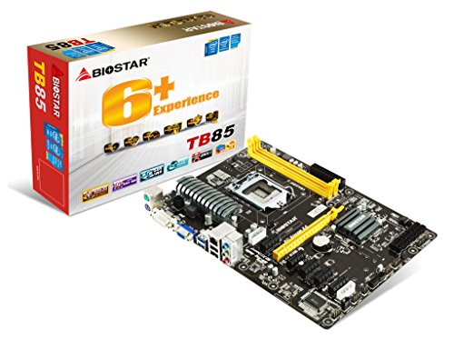 Biostar TB85 Ver 6X Intel Socket 1150 ATX DDR3 VGA/DVI USB 30 Motherboard - (Components  Motherboards)