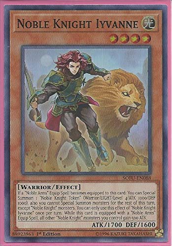 Noble Knight Iyvanne - SOFU-EN088 - Super Rare - 1st Edition