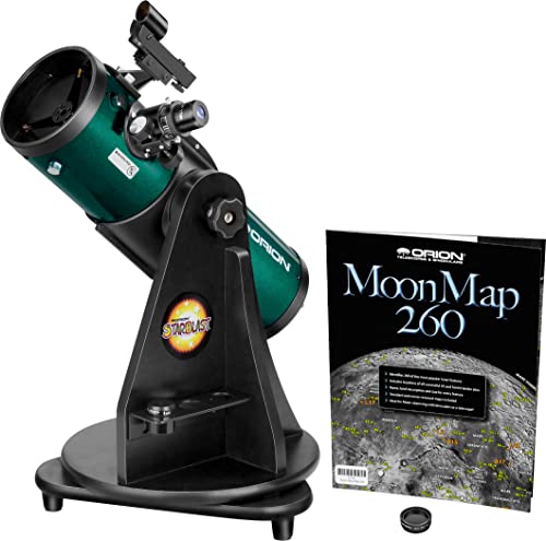 Orion StarBlast 4.5 Astro Reflector Telescope for Beginners - Compact & Portable for Travel or Backyard Astronomy - Includes Eyepieces and Accessories