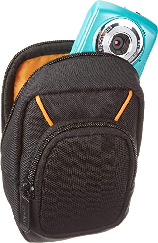 Amazon Basics Large Point and Shoot Camera Case, 6 x 4 x 2 Inches, Black, Solid