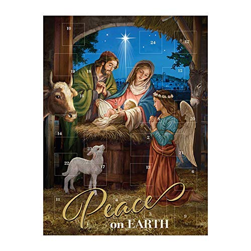 Peace on Earth Advent Calendar - 12/pk