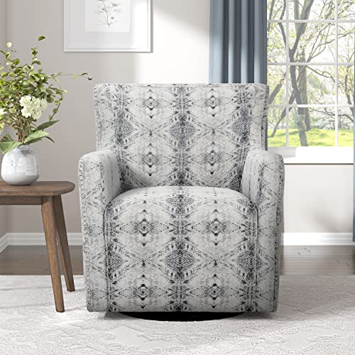 Lexicon Maisie Swivel Chair, Gray