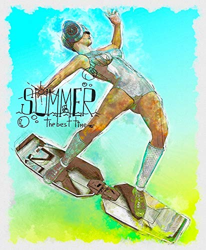 Posterazzi PDXFAS1645LARGE Airboard Ronald Bolokofsky Poster Print, 24 x 36, Multicolor