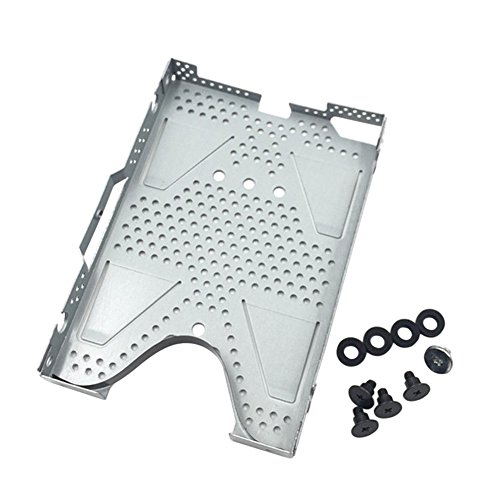 Meijunter Replacement HDD Hard Drive Frame Protection Tray with Screws for PS4 Slim Console