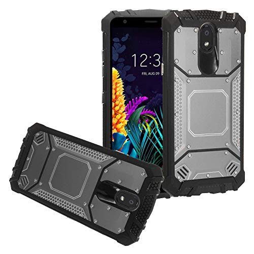 Eaglecell - Compatible for LG Journey LTE L322DL, Neon Plus, Arena 2, Tribute Royal - Aluminum Metal Phone Case - ZY1 Gray