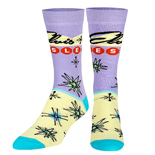 Odd Sox, Elvis Presley, The King of Rock N Roll, Retro Men's Socks, Fun Print
