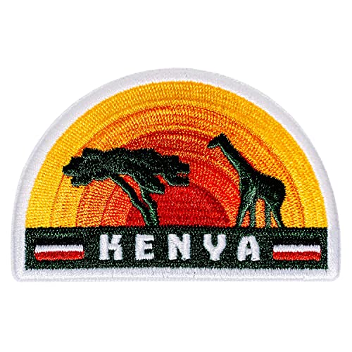 Vagabond Heart Kenya Safari Travel Patch