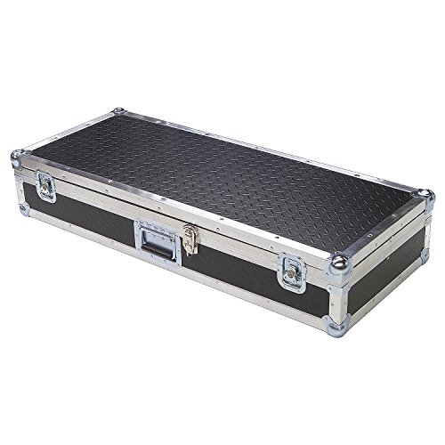 Keyboard 1/4 Ply ATA Light Duty Case with Diamond Plate Laminate Fits Moog Little Phatty Stage Ii
