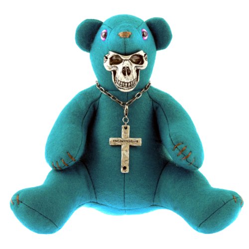 Yoropiko x Unlimitedsifr Bear Limited Edition Teal Blue Teddy Bear REDM0471