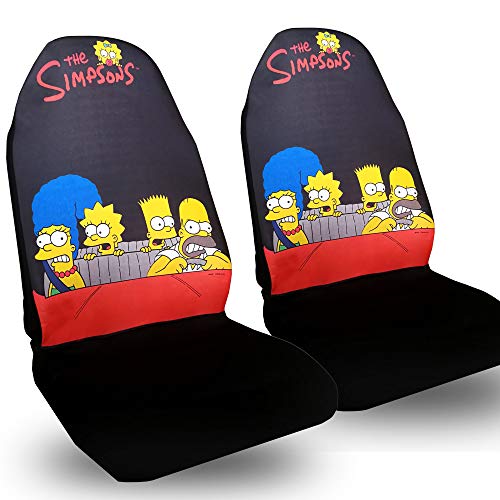 Plasticolor Simpsons Universal-Fit Bucket Seat Cover
