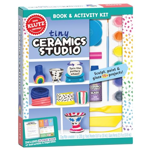 KLUTZ Tiny Ceramics Studio Craft Kit Medium