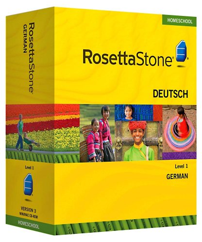 Rosetta Stone Homeschool German Level 1 including Audio Companion