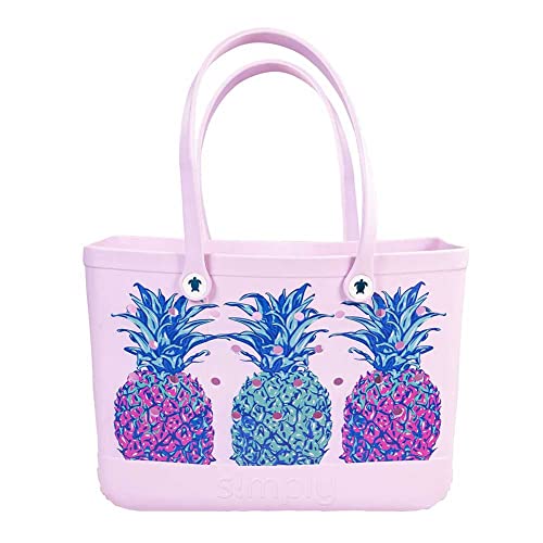 Simply Southern - Large Tote Bag (Pineapple)