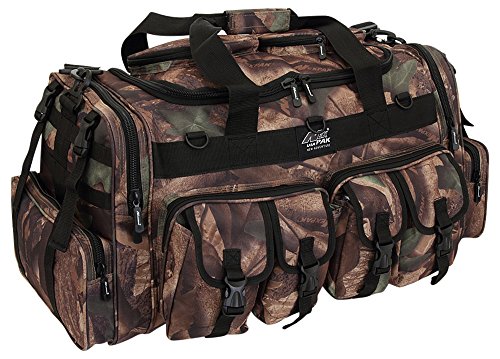 NPUSA Mens Large 30' Inch Deer Hunter's Camo Duffel Duffle Military Molle Tactical Cargo Gear Shoulder Bag