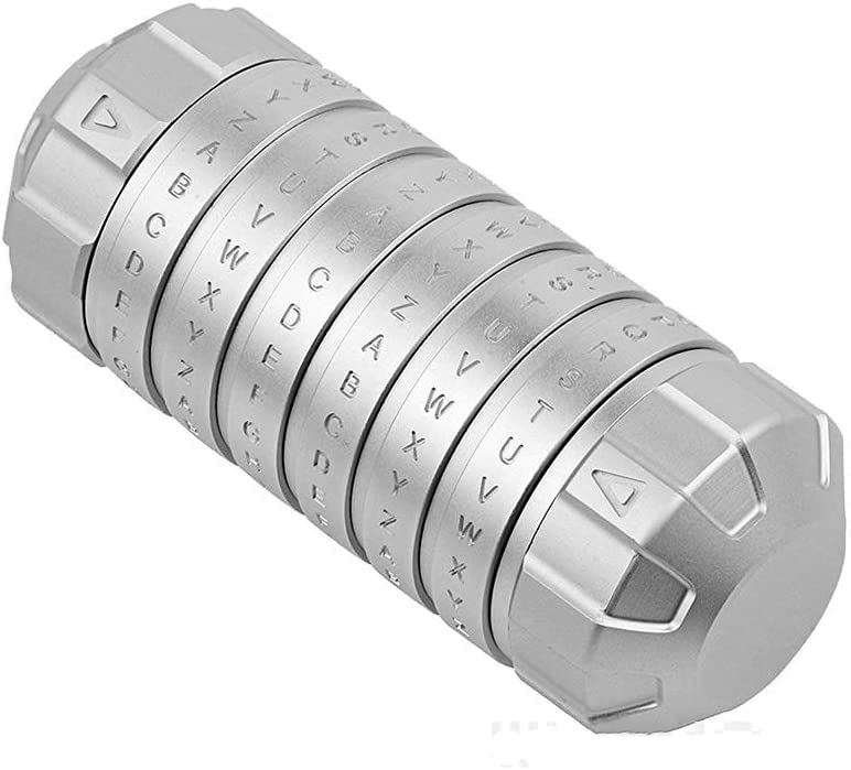 WHRMQ The Mini Da Vinci Code Cryptex Lock,Revomaze,Toy Interesting Gifts for Her or Him to All Festivals Occasions Such as Birthday or The Other Annversary.