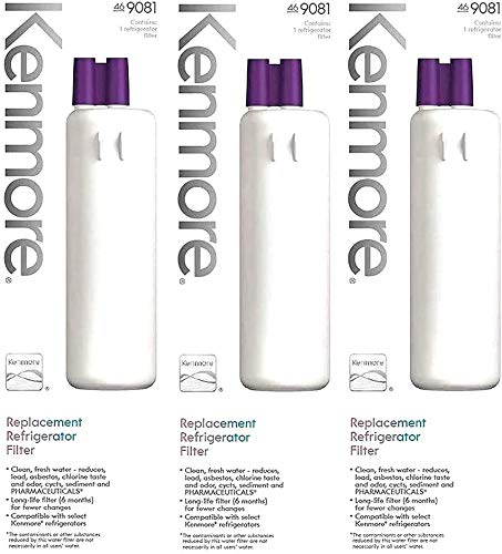 Κеnmore 469081 Replacement Refrigerator Water Filter(3-Pack)