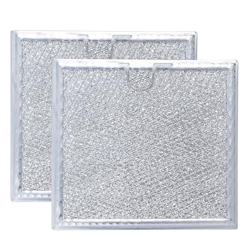 Grease Filter for GE Microwave JVM7195SK1SS, JVM7195SK2SS, JVM7195SK3SS, JVM7195SK4SS, PVM9179SK4SS, JVM7195SF1SS, JVM7195FL1DS, PVM9179SK2SS, PVM9215SK3SS Oven Vent Filter Replacement.