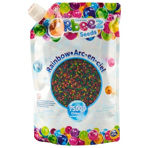 Orbeez Water Beads, The One and Only, 75,000 Rainbow Orbeez, Sensory Toy for Kids Aged 5 and up