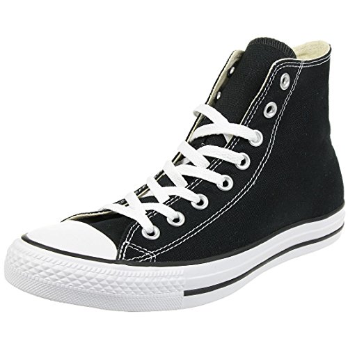 Converse M9166- Chuck Taylor All Star Unisex Ox Low Top Black Sneakers, 9 Women/7 Men