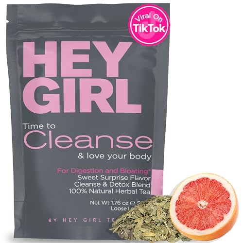 Detox Tea for Bloated Belly & Digestion | Loose Leaf Herbal Tea | Body and Colon Cleanse with Milk Thistle, Burdock Root, Senna Leaf | Digestive & Flat Tummy Tea | Natural Laxative