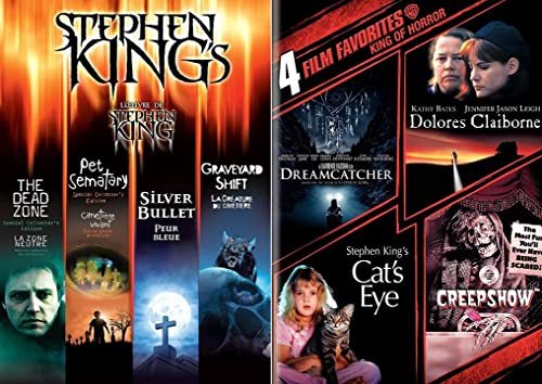 8 Film Favorites : Stephen King's Collection (The Dead Zone, Pet Sematary, Silver Bullet, Graveyard Shift, Creepshow, Dolores Claiborne, Dreamcatcher, Stephen King's Cat's Eye) [DVD-2 Pack]
