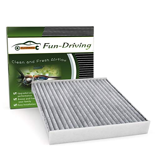 FUN-DRIVING FD157 Cabin Air Filter for AVALON/CAMRY/COROLLA/PRIUS/PRIUS PRIME/RAV4,ES350/RX350/RX350L/RX450H/RX450HL,CX-9,Replace 87139-0E040/TK48-61-J6X