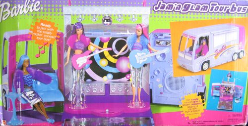 Barbie Jam 'n Glam CONCERT TOUR BUS Playset (2001)
