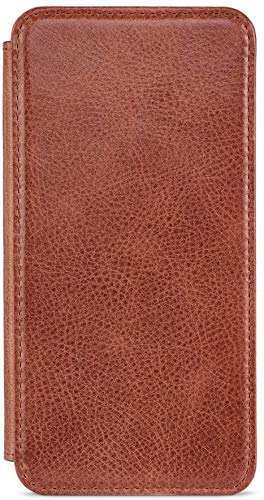 Sena Cases Heritage Ultra Thin Folio W. Book, Leather Wallet Case for New iPhone SE 3 (2022) / 2020 / iPhone 8/7, Cognac