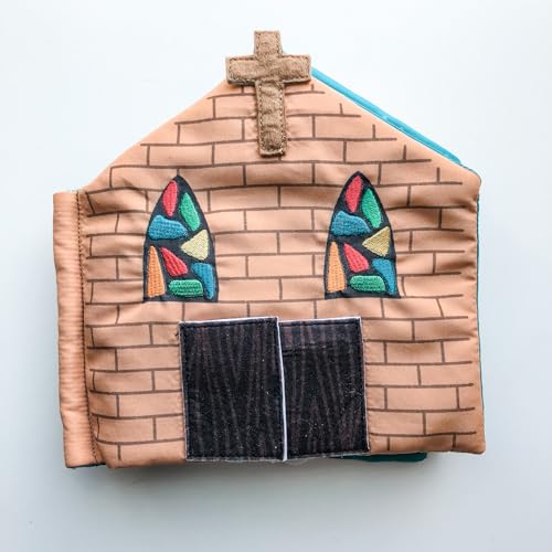 Catholic Mass Quiet Book for Toddlers and Preschoolers - Learn About The Liturgy and Stay Engaged During Mass - The Holy Mass Educational Interactive Book - Baptism Gift for Boys and Girls