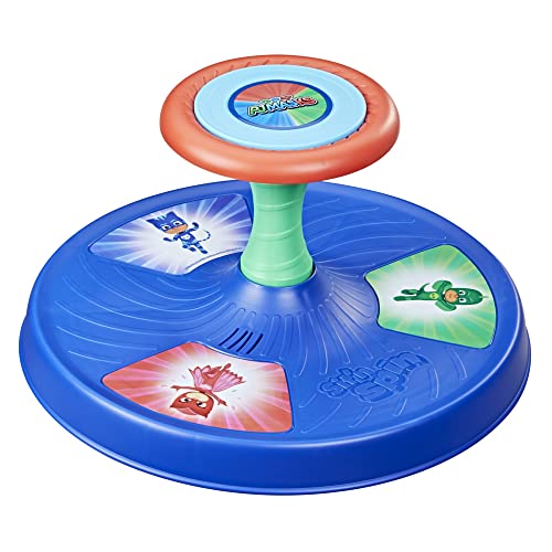 Playskool PJ Masks Sit 'n Spin Musical Classic Spinning Activity Toy for Toddlers Ages 18 Months and Up (Amazon Exclusive)