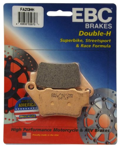 EBC Brakes FA 213HH Sintered Copper Alloy Disc Brake Pad,black
