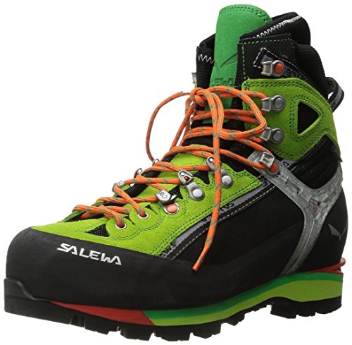 Salewa Men's MS Condor EVO GTX M Mountaineering Boot, Black/Cactus, 9.5 M US