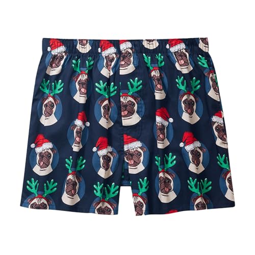 Mens Boxers Compression Mens Underwear Thick Boxers For Men Men S Briefs Mens Lingeria Men Birthday Gifts Dance Brief Dark Blue