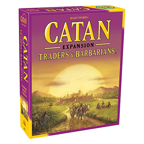 CATAN Traders & Barbarians Board Game EXPANSION - Customize Your CATAN Experience! Strategy Game, Family Game for Kids and Adults, Ages 12+, 3-4 Players, 90 Minute Playtime, Made by CATAN Studio