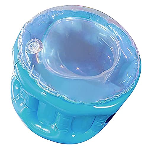 Rage Quit Protector,Inflatable Gaming Controller Cover Transparent Breathable Nylon Material Protects Against Impact (Blue)