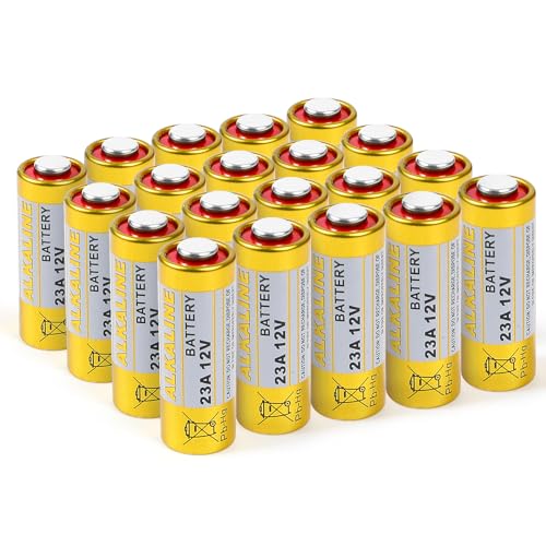 SuperPower A23 23A 8LR23 21/23 GP23 MN21 23GA Battery 12V Alkaline Battery (20 Batteries)