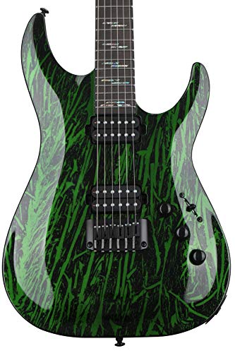 Schecter C-1 Silver Mountain - Toxic Venom