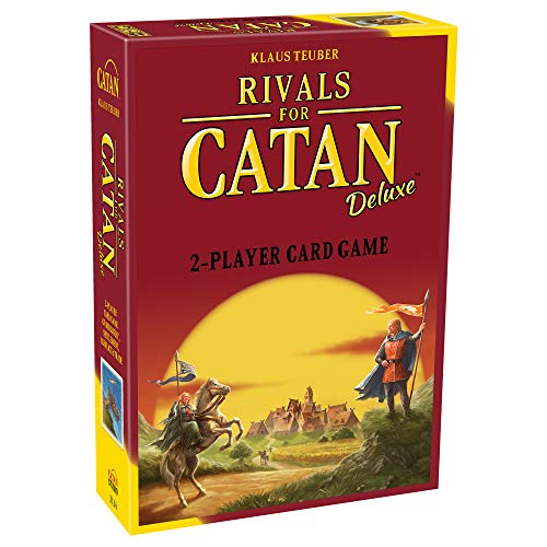 Rivals for CATAN Card Game DELUXE EDITION | Civilization Building Strategy Game | Family Game for Adults and Kids | Ages 10+ | 2 Players | Average Playtime 45-60 Minutes | Made by CATAN Studio