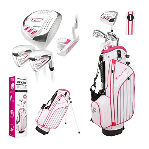 Orlimar Golf ATS Junior Girl's Pink Kids Golf Set (Right Hand Ages 5-8) (Pink)