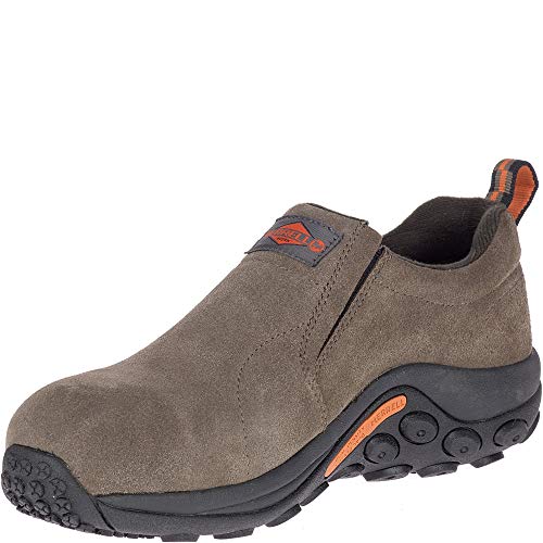 Merrell Men's Jungle Moc Alloy Toe Construction Shoe, Gunsmoke, 11.5 Wide