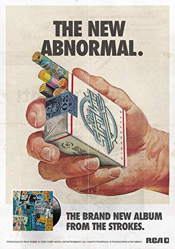 THE STROKES THE NEW ABNORMAL ALBUM COVER POSTER JULIAN CASABLANCAS BAND 2, 16x24(40x60cm)