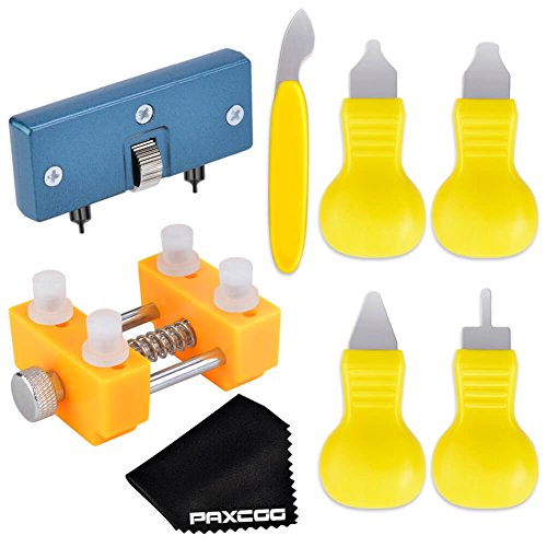 PAXCOO Watch Battery Replacement Tool Kit for Watch Back Remover Opener and Watch Repair
