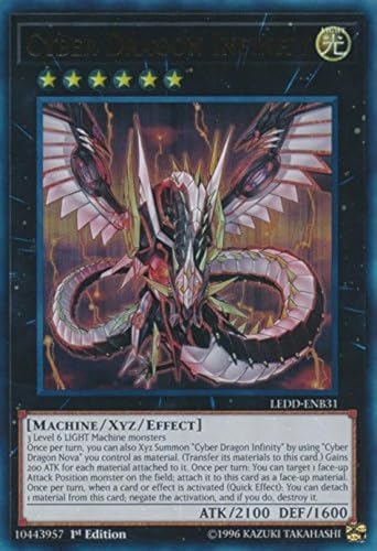 yu-gi-oh Cyber Dragon Infinity - LEDD-ENB31 - Ultra Rare - 1st Edition - Legendary Dragon Decks (1st Edition)