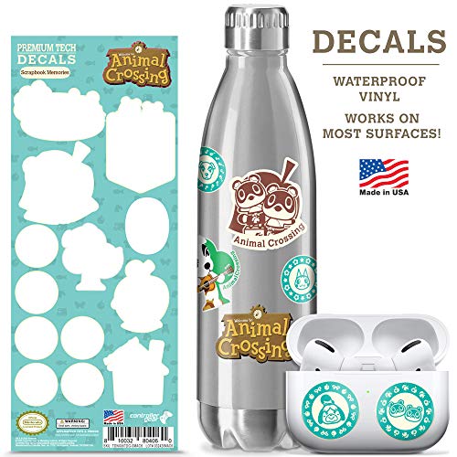Controller Gear authentic and official Nintendo Animal Crossing tech decals (Scrapbook Memories Design)