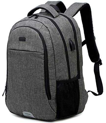 abshoo Travel Anti Theft Laptop Backpack for Men & Women Backpack with USB Charging Port College School Bag (Drak Grey)