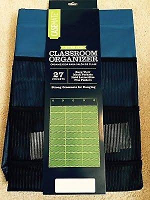 Casemate Classroom Organizer, 27 Pockets Letter Size (Blue)